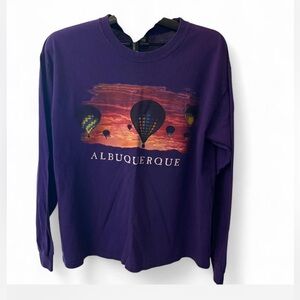 Albuquerque Lg Purple Long Sleeve Shirt